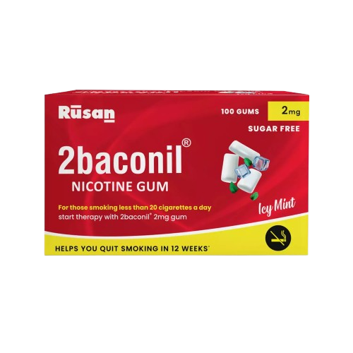 2Baconil 2Mg Gum Sugar Free 100's