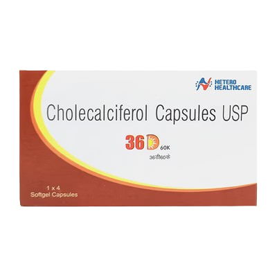 36 D 60K Softgel Capsule 4's