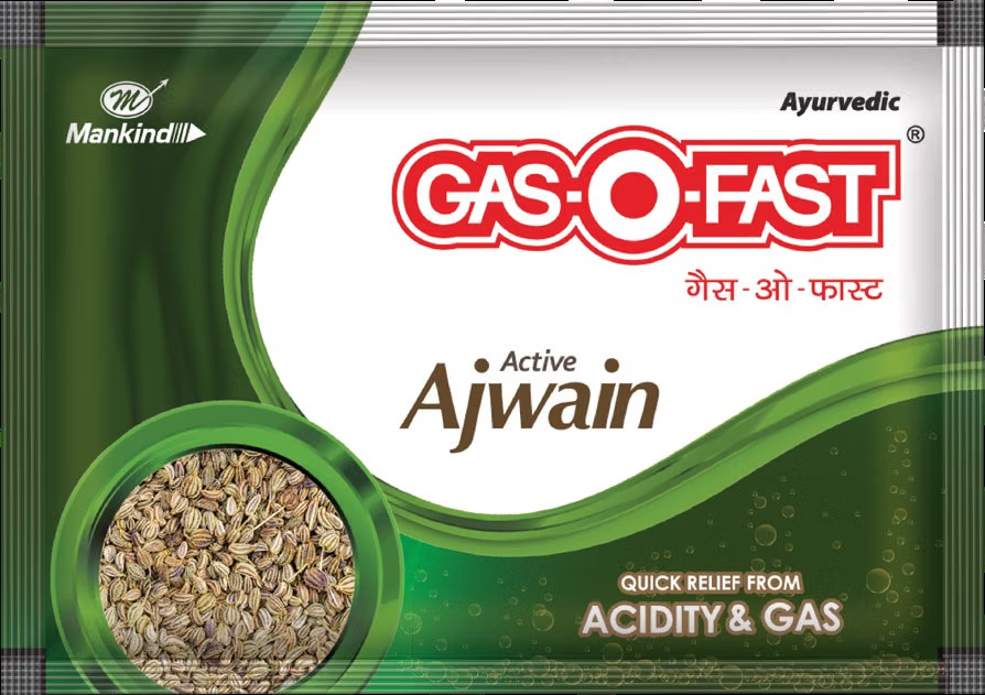 Gas O Fast Active Ajwain Sachet 5gm