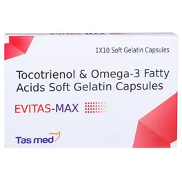 Evitas Max 10 Soft Gelatin Capsule 10s
